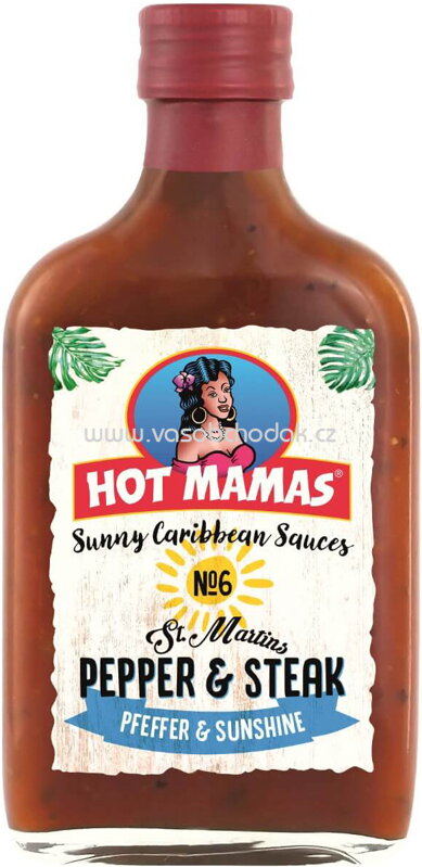 HOT MAMAS No.6 St. Martins Pepper & Steak, 195 ml HOT MAMAS No.6 St. Martins Pepper & Steak, 195 ml