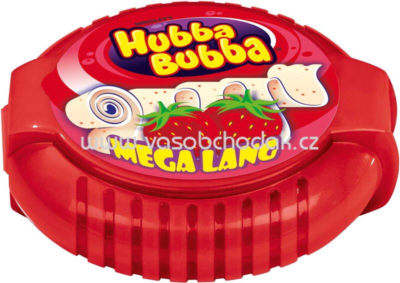 Hubba Bubba Bubble Tape Strawberry, 56g Hubba Bubba Bubble Tape Strawberry, 56g