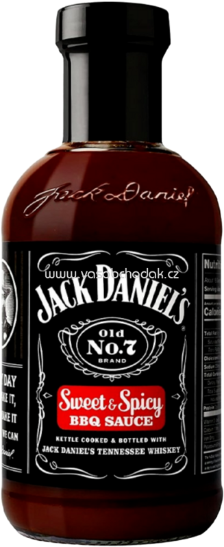 Jack Daniel´s Sweet & Spicy BBQ Sauce, 473 ml Jack Daniel´s Sweet & Spicy BBQ Sauce, 473 ml