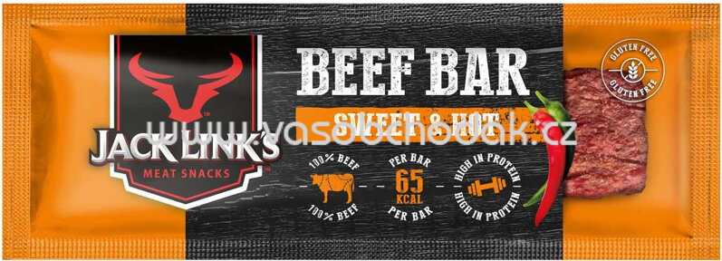 Jack Link's Beef Bar Sweet & Hot, 22,5g