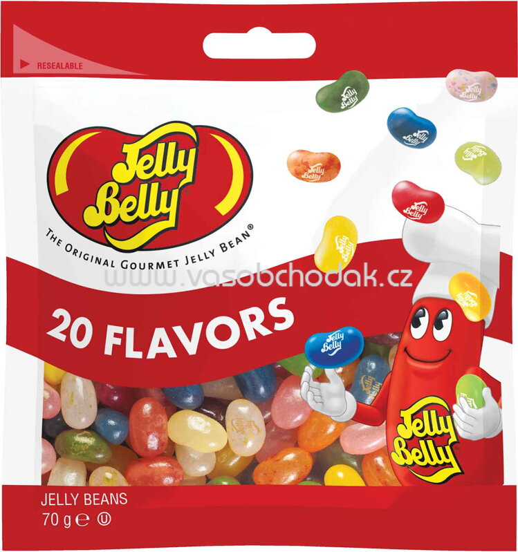 Jelly Belly 20 Sorten Mix, 70g Jelly Belly 20 Sorten Mix, 70g