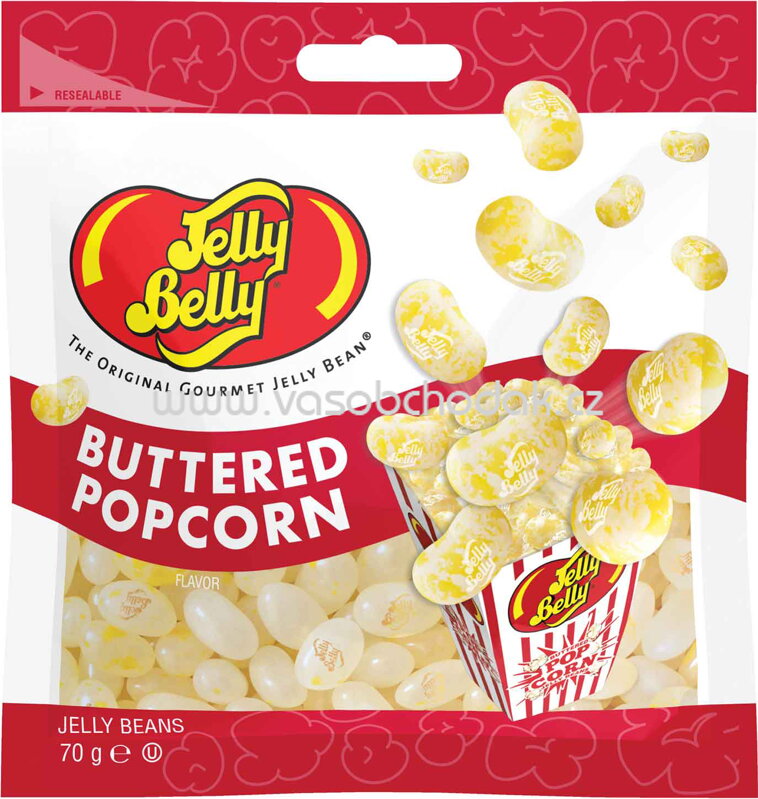 Jelly Belly Buttered Popcorn, 70 - 1000g