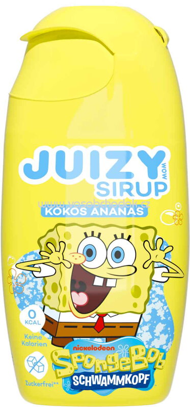 Juizy Sirup 'Spongebob' Kokos Ananas, 65 ml