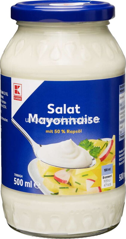 K-Classic Salat Mayonnaise, 500 ml