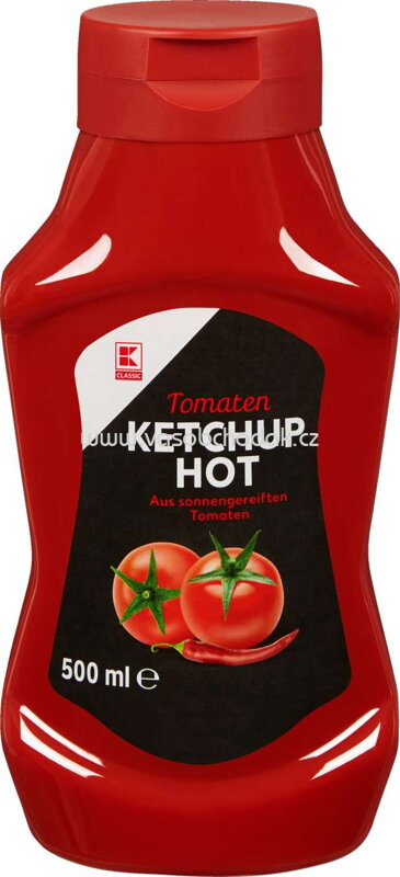 K-Classic Tomatenketchup, hot, 500 ml K-Classic Tomatenketchup, hot, 500 ml