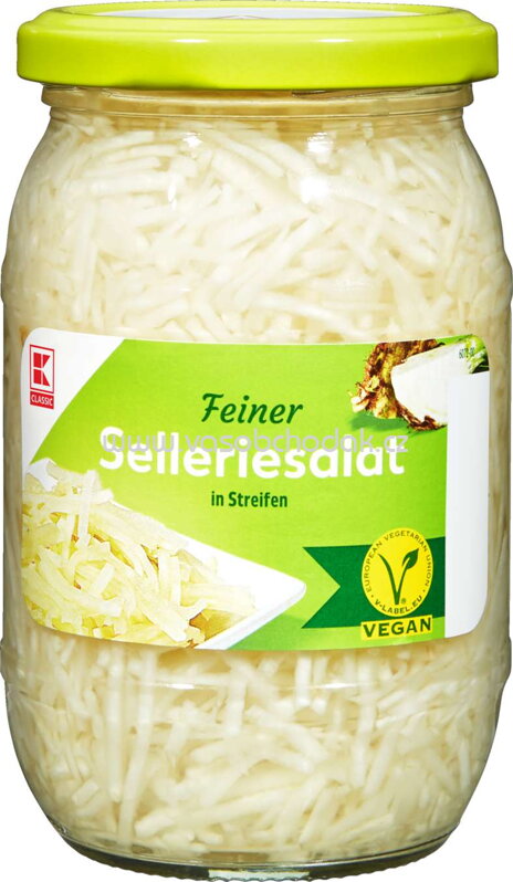 K-Classic Feiner Selleriesalat in Streifen, 320g K-Classic Feiner Selleriesalat in Streifen, 320g