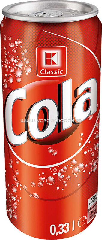 K-Classic Cola, 330 ml K-Classic Cola, 330 ml