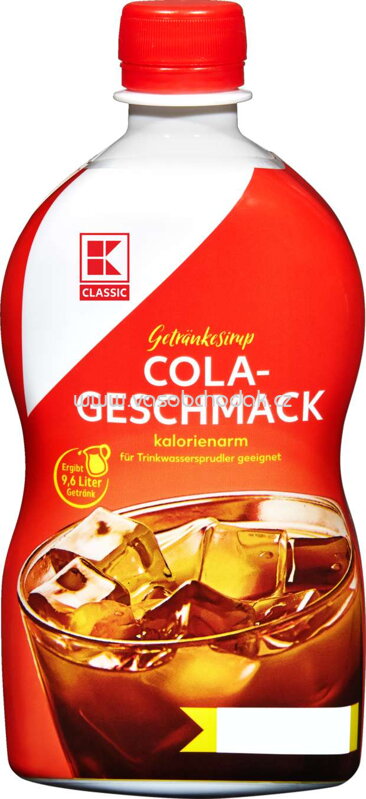 K-Classic Getränksirup Cola, 400 ml