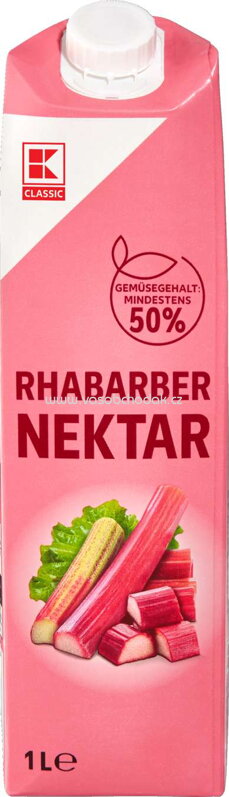 K-Classic Rhabarber Nektar, 1l K-Classic Rhabarber Nektar, 1l