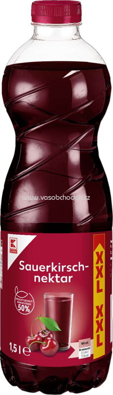 K-Classic XXL Sauerkirsch Nektar, 1,5l K-Classic XXL Sauerkirsch Nektar, 1,5l