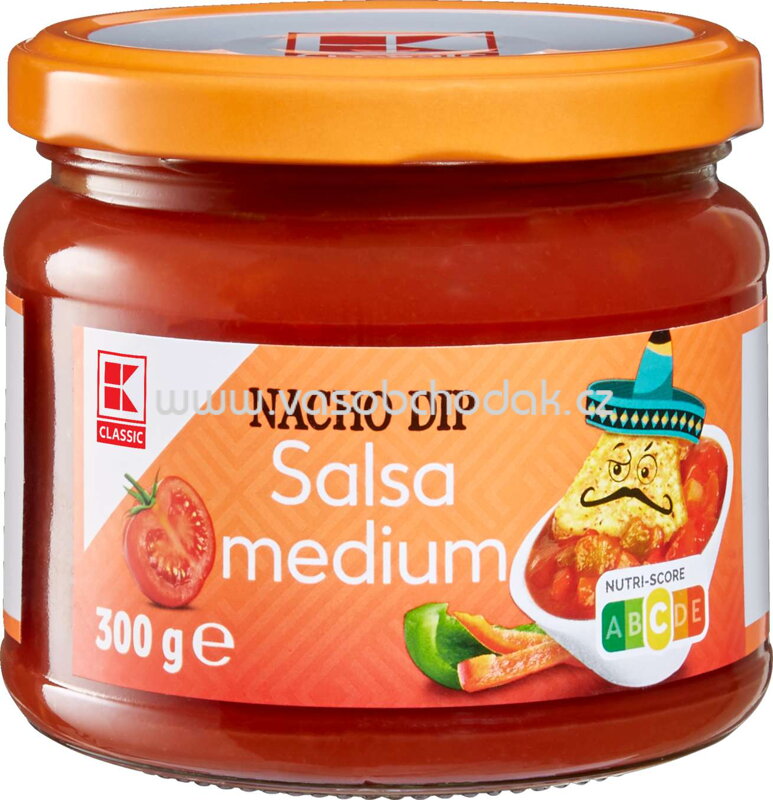 K-Classic Nacho Dip Salsa Medium, 300g