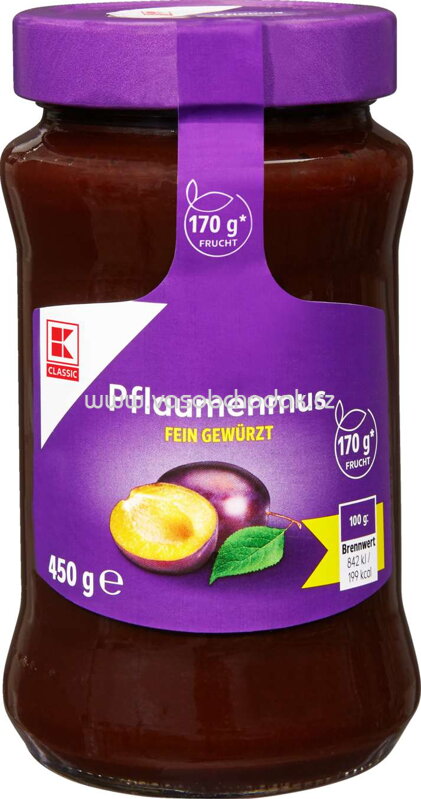K-Classic Pflaumenmus, 450g K-Classic Pflaumenmus, 450g