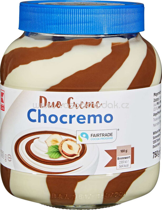 K-Classic Duo Creme Chocremo, 750g K-Classic Duo Creme Chocremo, 750g