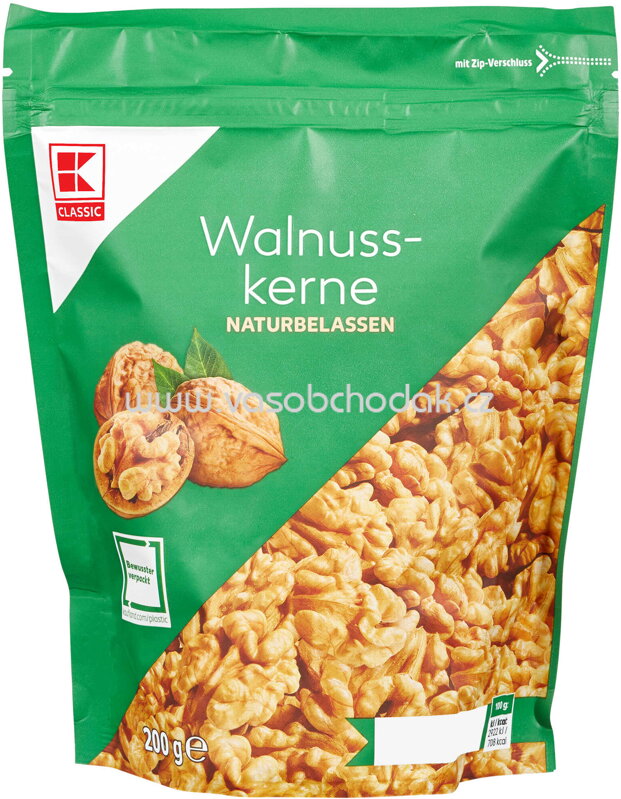 K-Classic Walnusskerne, 200g K-Classic Walnusskerne, 200g
