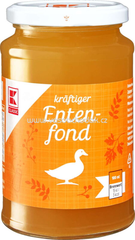 K-Classic Enten Fond, 400 ml