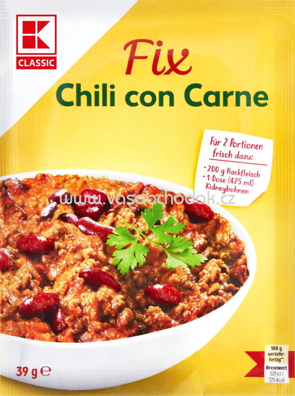 K-Classic Fix Chili con Carne, 1 St K-Classic Fix Chili con Carne, 1 St