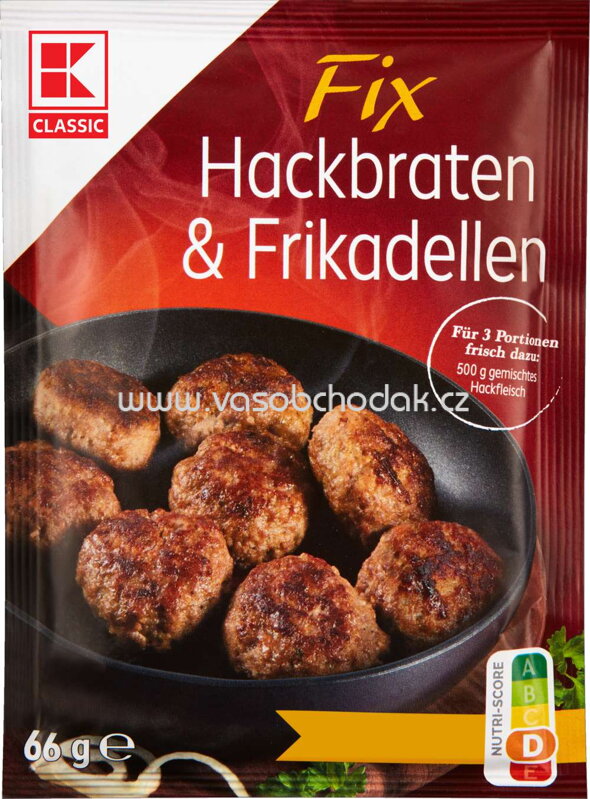 K-Classic Fix Hackbraten & Frikadellen, 1 St K-Classic Fix Hackbraten & Frikadellen, 1 St