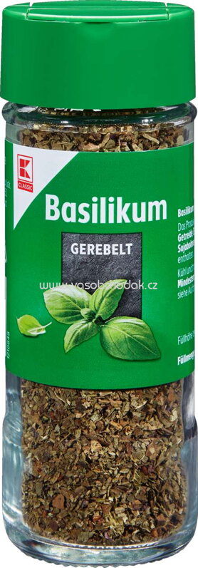 K-Classic Basilikum, gerebelt, 15g K-Classic Basilikum, gerebelt, 15g