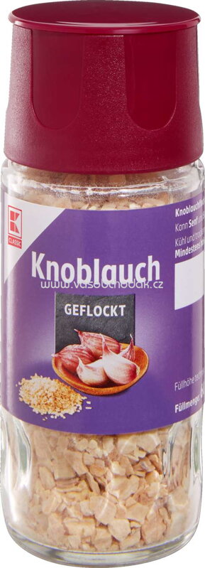 K-Classic Knoblauch, geflockt, 60g K-Classic Knoblauch, geflockt, 60g