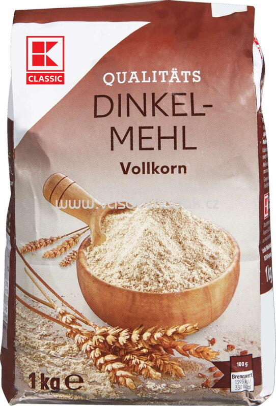 K-Classic Dinkelmehl Vollkorn, 1 kg