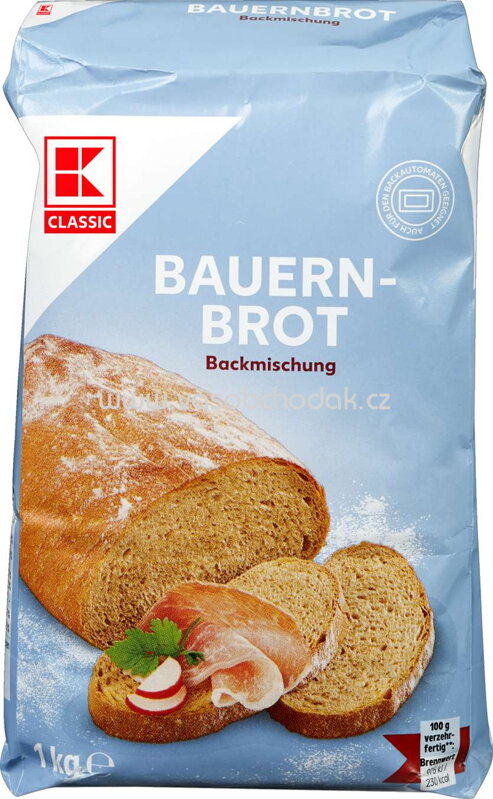 K-Classic Brotbackmischung Bauernbrot, 1kg K-Classic Brotbackmischung Bauernbrot, 1kg
