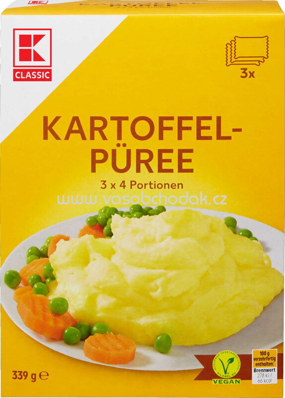 K-Classic Kartoffelpüree, 339g K-Classic Kartoffelpüree, 339g