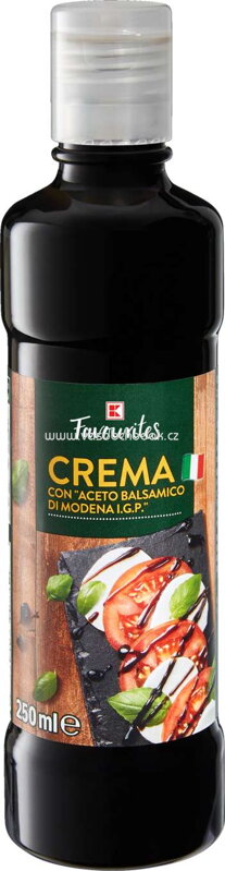 K-Favourites Crema Aceto Balsamico di Modena I.G.P., 250 ml K-Favourites Crema Aceto Balsamico di Modena I.G.P., 250 ml