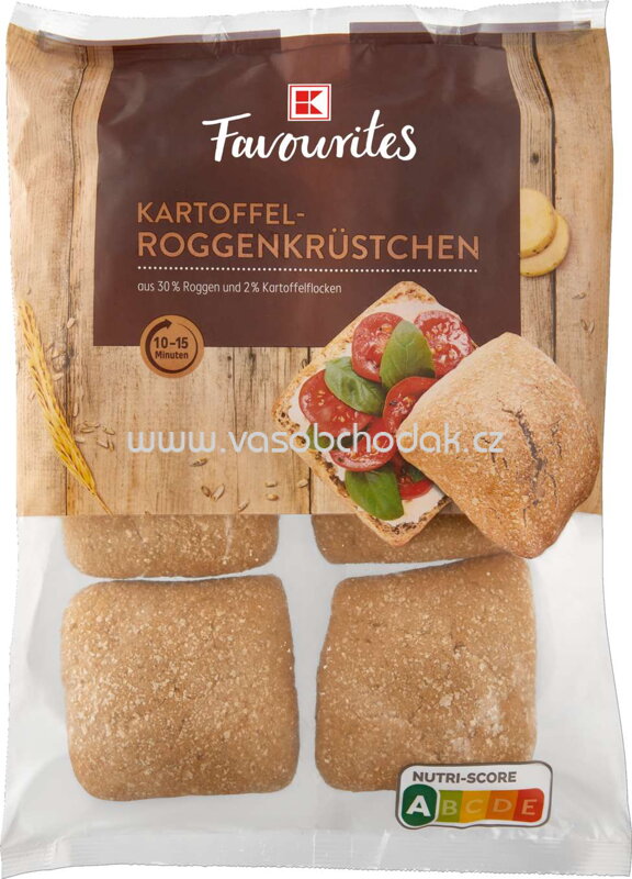 K-Favourites Kartoffel Roggenkrüstchen, 560g K-Favourites Kartoffel Roggenkrüstchen, 560g