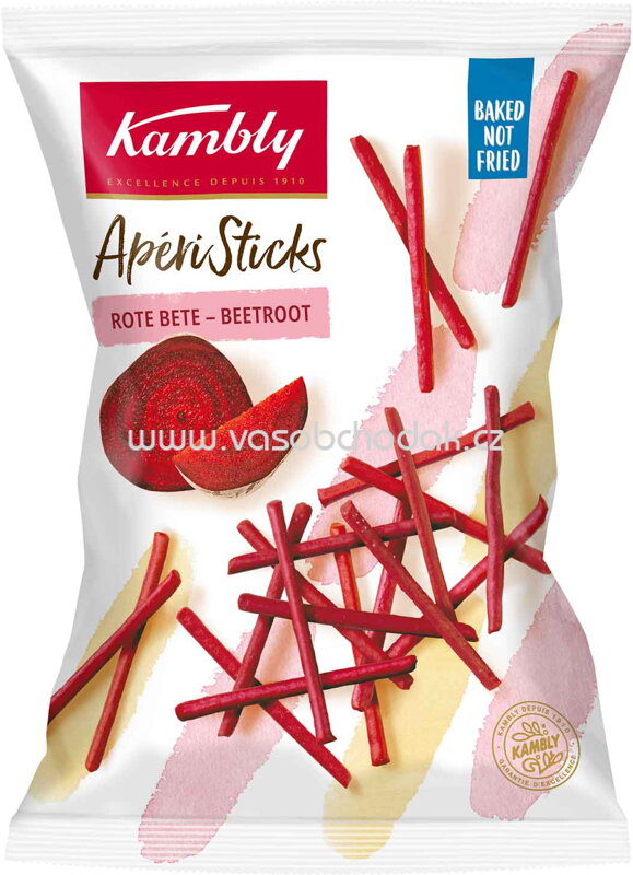 Kambly Apéri Sticks Rote Bete, 80g