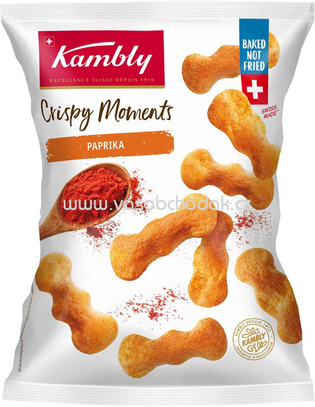 Kambly Crispy Moments Paprika, 75g
