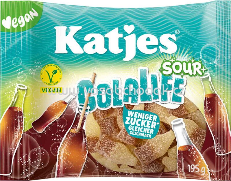 Katjes ColaLife Sour, 195g