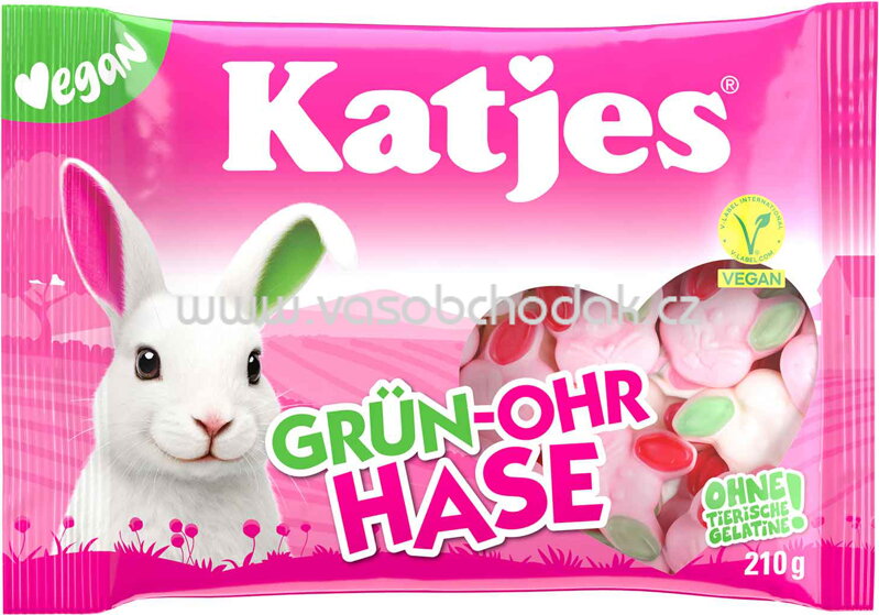 Katjes Grün-Ohr Hase, 210g