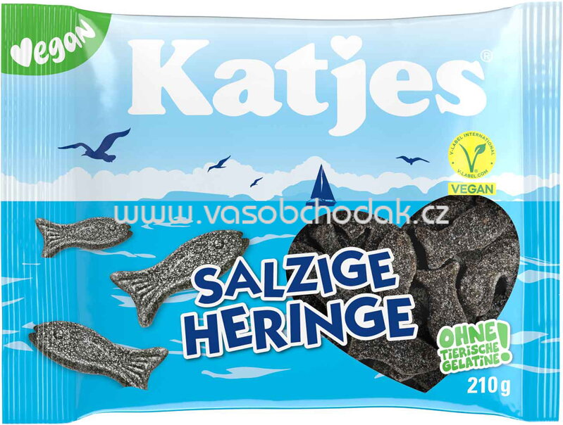 Katjes Salzige Heringe, 210g