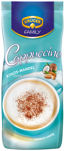 Krüger Cappuccino Kokos-Mandel, 500g