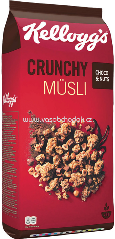 Kellogg's Crunchy Müsli Schoko-Nuss, 1,5 kg Kellogg's Crunchy Müsli Schoko-Nuss, 1,5 kg