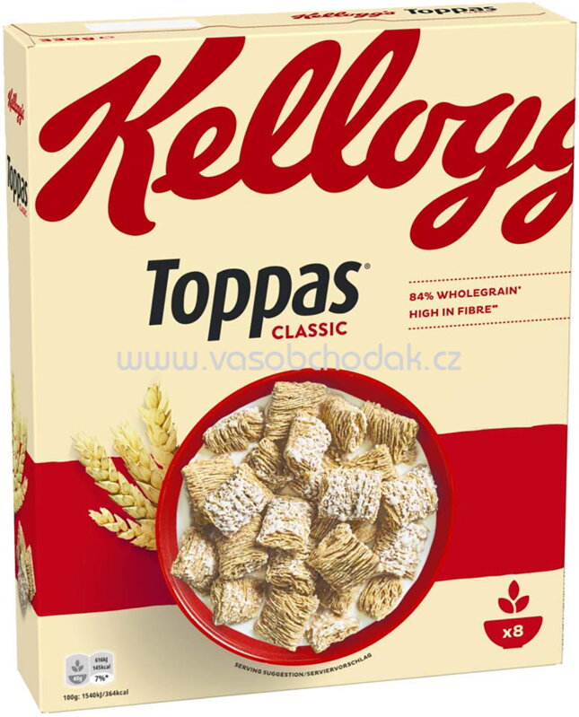 Kellogg's Toppas Classic, 500g