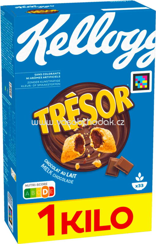 Kellogg's Tresor Milk Choco, 1 kg