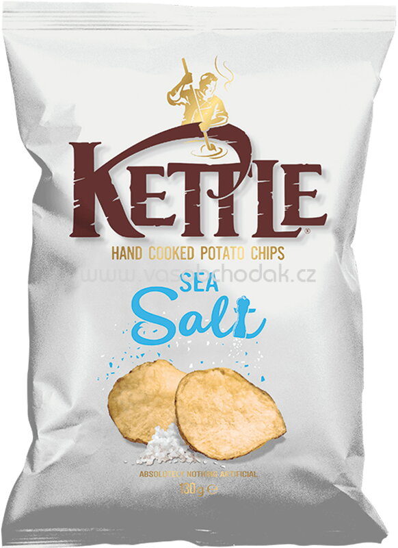Kettle Chips Sea Salt, 130g