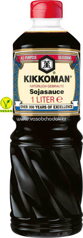 Kikkoman Natürlich Gebraute Sojasauce, 1l Kikkoman Natürlich Gebraute Sojasauce, 1l