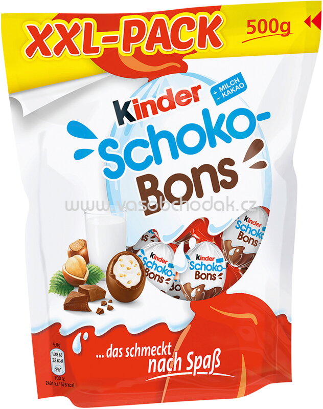 Kinder Schoko-Bons XXL, 500g