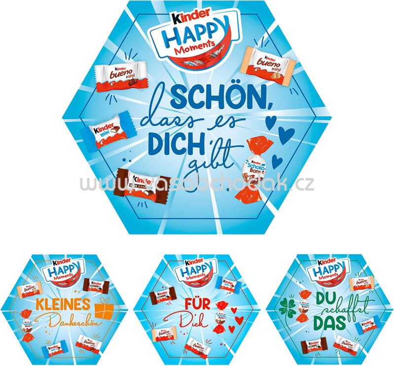 Kinder Happy Moments Mini Mix, 161g Kinder Happy Moments Mini Mix, 161g