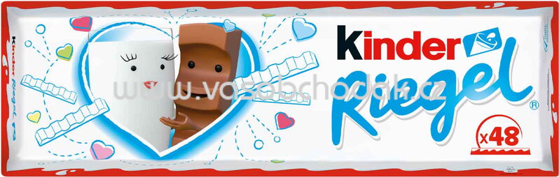 Kinder Mega Riegel, 48 St, 1 kg Kinder Mega Riegel, 48 St, 1 kg