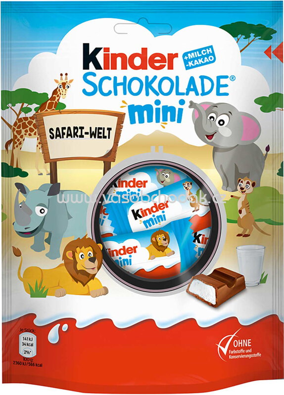 Kinder Schokolade Mini, 120g Kinder Schokolade Mini, 120g