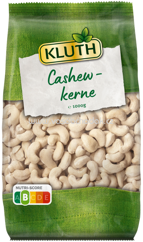 Kluth Cashewkerne, 1kg Kluth Cashewkerne, 1kg