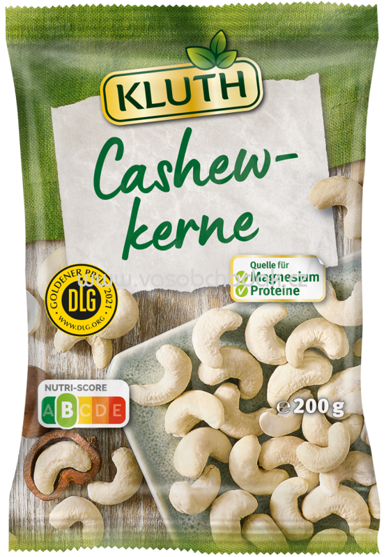 Kluth Cashewkerne, 200g