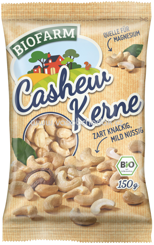 Kluth Biofarm Cashewkerne, 150g Kluth Biofarm Cashewkerne, 150g