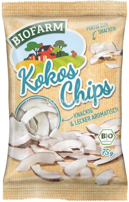 Kluth Biofarm Kokos Chips, 75g