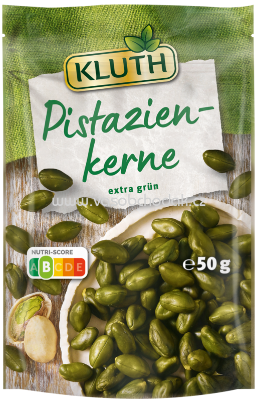 Kluth Pistazienkerne, extra grün, 50g Kluth Pistazienkerne, extra grün, 50g