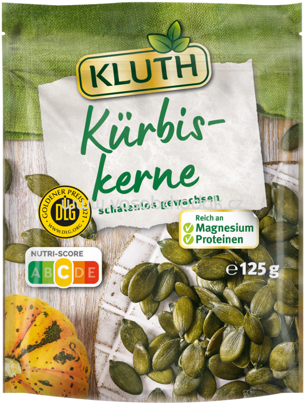 Kluth Kürbiskerne, 125g