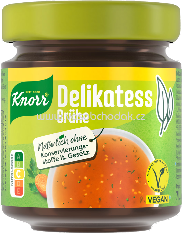 Knorr Delikatess Brühe, Glas, 7l